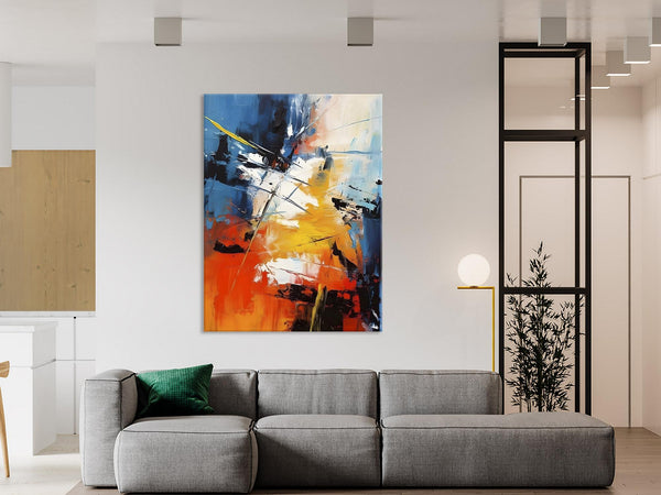 Paintings for Living Room, Abstract Acrylic Painting, Abstract Painting Ideas for Bedroom, Original Abstract Canvas Paintings, Hand Painted Wall Painting-artworkcanvas