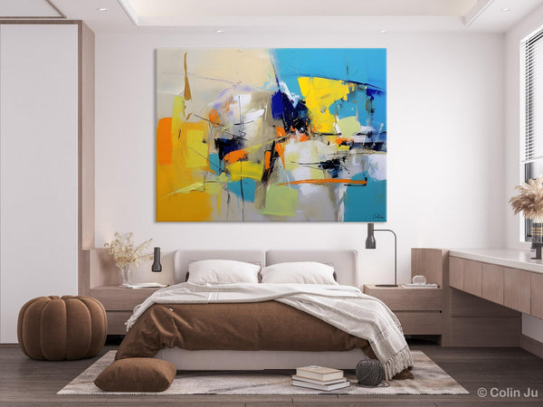 Simple Modern Abstract Art, Hand Painted Canvas Art, Original Wall Art Paintings, Modern Paintings for Living Room, Buy Paintings Online-artworkcanvas