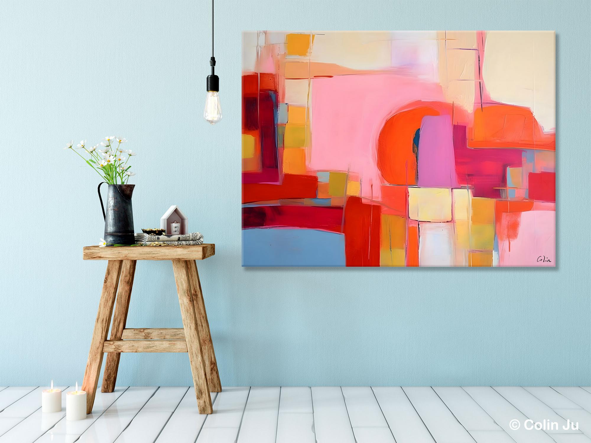 Living Room Abstract Paintings, Hand Painted Canvas Paintings, Original Modern Wall Art Paintings, Modern Acrylic Paintings on Canvas-artworkcanvas