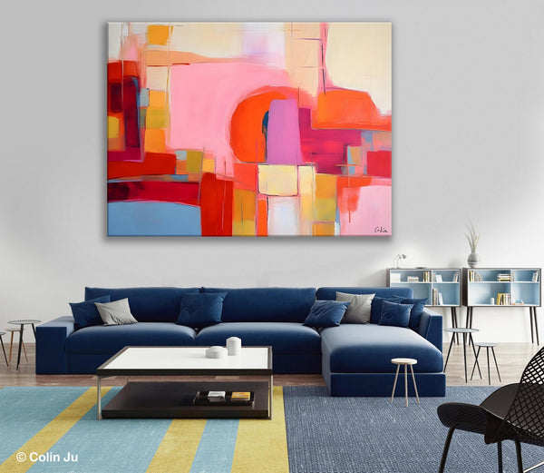 Living Room Abstract Paintings, Hand Painted Canvas Paintings, Original Modern Wall Art Paintings, Modern Acrylic Paintings on Canvas-artworkcanvas