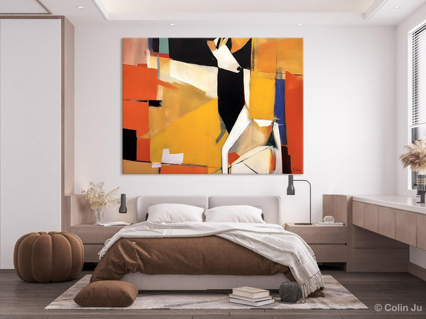 Extra Large Paintings for Living Room, Hand Painted Wall Art Paintings, Original Abstract Acrylic Painting, Abstract Wall Art for Dining Room-artworkcanvas