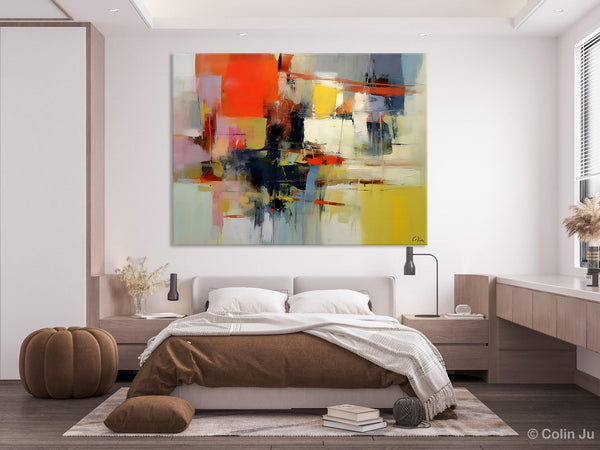 Large Acrylic Painting, Huge Paintings for Living Room, Hand Painted Wall Art Painting, Original Modern Canvas Artwork-artworkcanvas