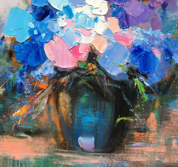 Flower Painting, Sill Life Art, Original Painting, Large Art, Canvas Art, Wall Art, Canvas Artwork, Canvas Painting, Framed Art-artworkcanvas