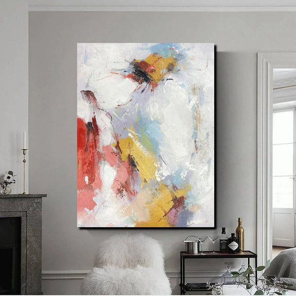Dining Room Wall Art Ideas, Abstract Modern Painting, Acrylic Canvas Paintings, Simple Wall Art Paintings, Contemporary Painting-artworkcanvas