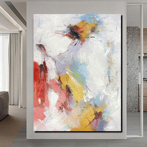 Dining Room Wall Art Ideas, Abstract Modern Painting, Acrylic Canvas Paintings, Simple Wall Art Paintings, Contemporary Painting-artworkcanvas