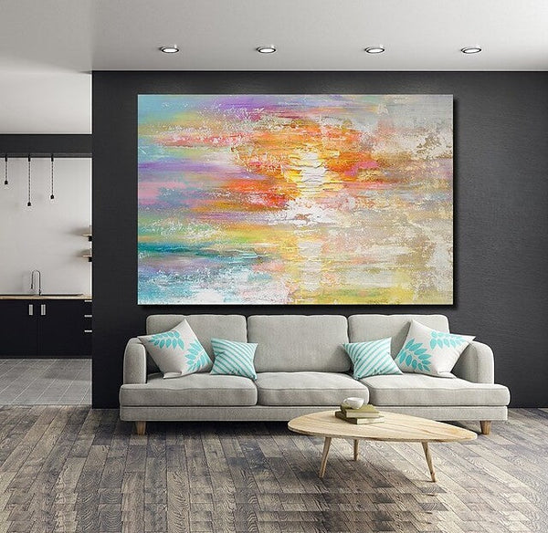 Wall Art Paintings, Simple Modern Art, Simple Abstract Painting, Large Paintings for Bedroom, Buy Paintings Online-artworkcanvas