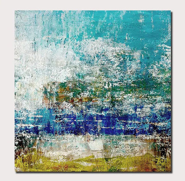 Acrylic Paintings for Bedroom, Living Room Canvas Painting, Large Abstract Paintings, Contemporary Modern Artwork, Simple Canvas Painting-artworkcanvas