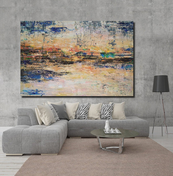 Acrylic Paintings for Living Room, Simple Modern Art, Abstract Acrylic Painting, Contemporary Wall Art Paintings, Buy Paintings Online-artworkcanvas