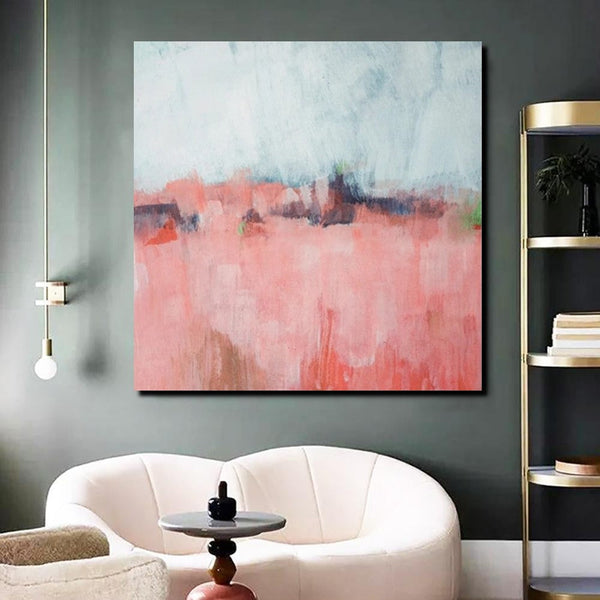 Simple Abstract Paintings, Contemporary Wall Art Paintings for Living Room, Bedroom Acrylic Paintings, Hand Painted Canvas Art, Buy Art Online-artworkcanvas