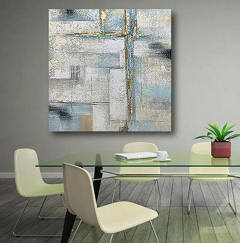 Simple Painting Ideas for Living Room, Acrylic Painting on Canvas, Large Paintings for Office, Buy Paintings Online, Oversized Canvas Paintings-artworkcanvas
