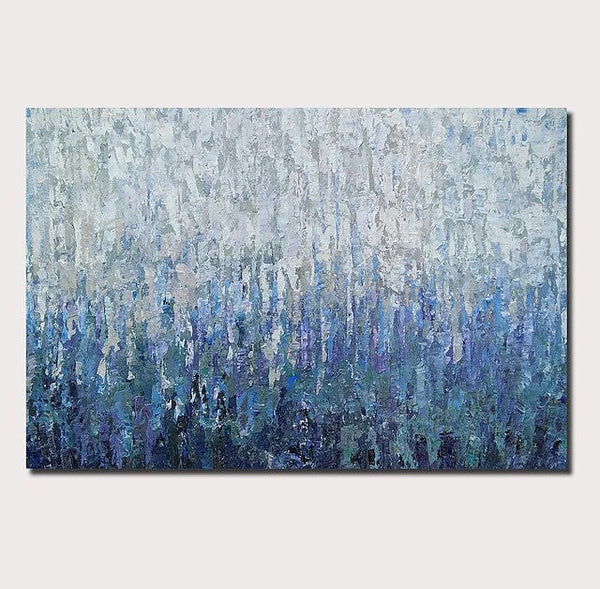 Simple Painting Ideas for Bedroom, Palette Knife Paintings, Hand Painted Canvas Art, Modern Paintings for Living Room-artworkcanvas