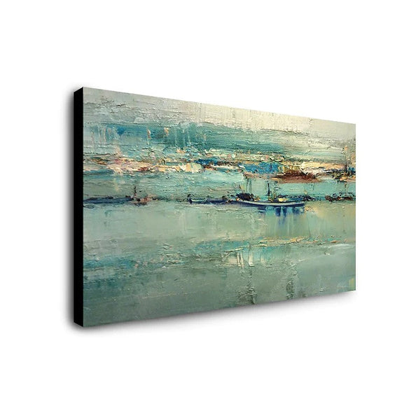 Hand Painted Wall Art, Acrylic Paintings for Living Room, Simple Painting Ideas for Office, Large Painting on Canvas-artworkcanvas
