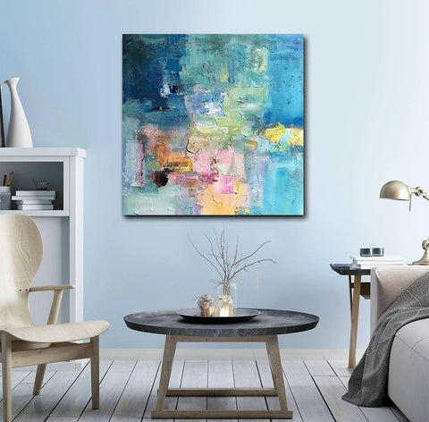 Simple Abstract Art, Simple Modern Wall Art Paintings, Abstract Paintings for Bedroom, Modern Paintings for Living Room, Acrylic Painting on Canvas-artworkcanvas