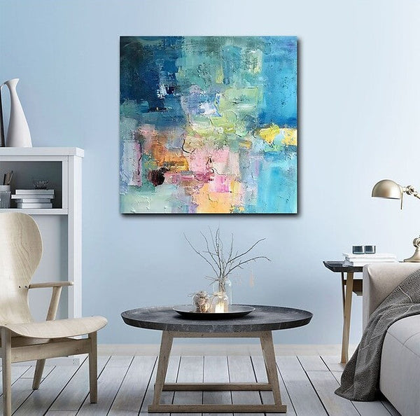 Simple Abstract Art, Simple Modern Wall Art Paintings, Abstract Paintings for Bedroom, Modern Paintings for Living Room, Acrylic Painting on Canvas-artworkcanvas