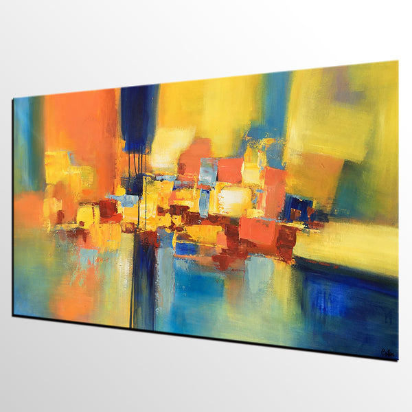 Abstract Acrylic Painting, Canvas Painting, Large Painting, Abstract Painting, Modern Art-artworkcanvas