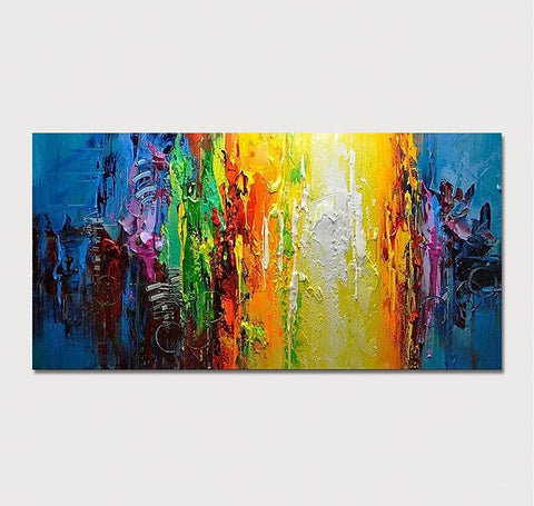 Contemporary Wall Art Paintings, Simple Modern Paintings for Living Room, Large Acrylic Paintings for Living Room-artworkcanvas