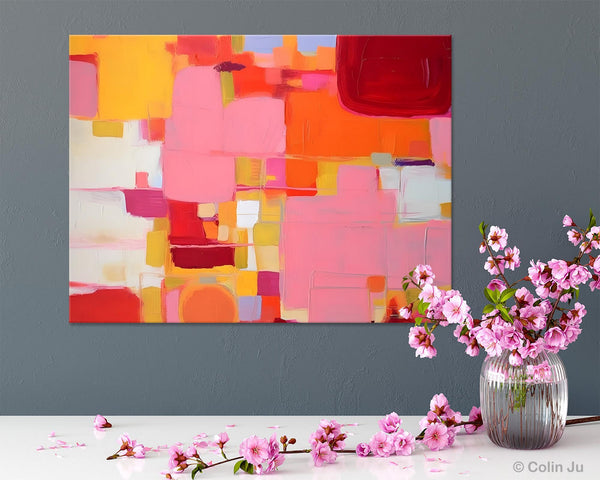Original Acrylic Wall Art, Oversized Contemporary Acrylic Paintings, Abstract Canvas Paintings, Extra Large Canvas Painting for Living Room-artworkcanvas