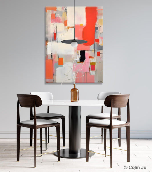 Extra Large Painting on Canvas, Huge Contemporary Acrylic Paintings, Extra Large Canvas Painting for Bedroom, Original Abstract Wall Art-artworkcanvas