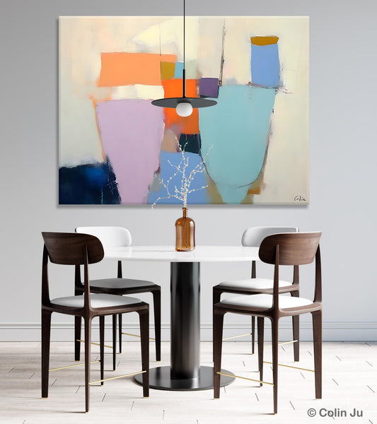 Simple Wall Painting Ideas for Living Room, Extra Large Painting on Canvas, Contemporary Acrylic Art, Original Abstract Wall Art Paintings-artworkcanvas