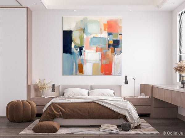 Large Abstract Painting for Bedroom, Original Modern Paintings, Contemporary Canvas Art, Modern Acrylic Artwork, Buy Art Paintings Online-artworkcanvas