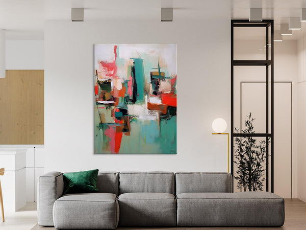 Extra Large Painting for Sale, Huge Contemporary Acrylic Paintings, Extra Large Canvas Paintings, Original Abstract Painting, Impasto Art-artworkcanvas