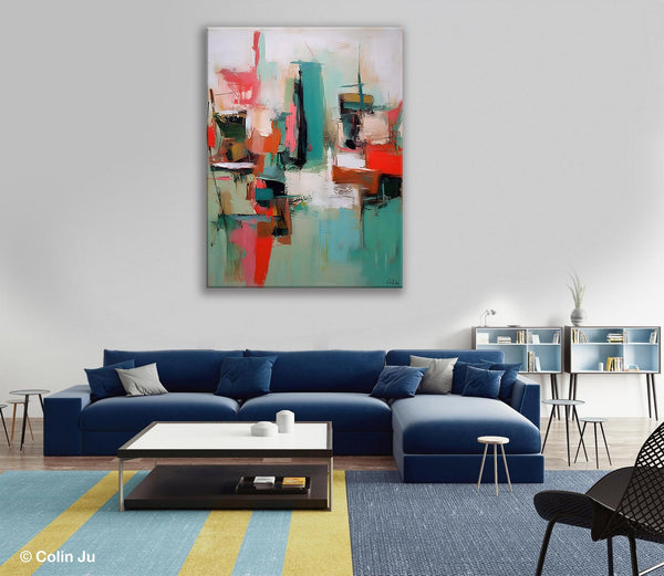 Extra Large Painting for Sale, Huge Contemporary Acrylic Paintings, Extra Large Canvas Paintings, Original Abstract Painting, Impasto Art-artworkcanvas