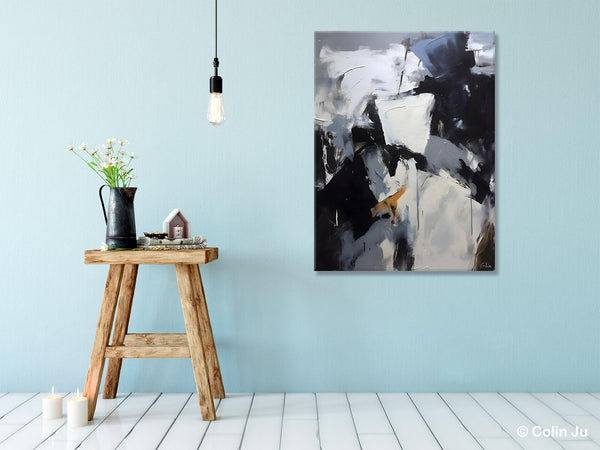 Extra Large Painting on Canvas, Contemporary Acrylic Paintings, Extra Large Canvas Paintings for Bedroom, Large Original Abstract Wall Art-artworkcanvas