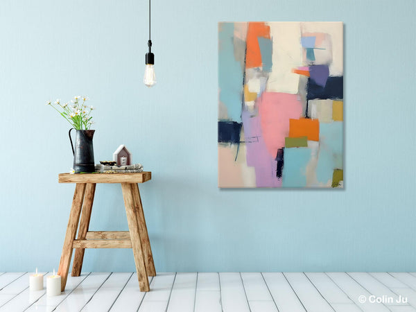 Modern Paintings, Large Contemporary Wall Art, Acrylic Painting on Canvas, Extra Large Paintings for Dining Room, Original Abstract Painting-artworkcanvas
