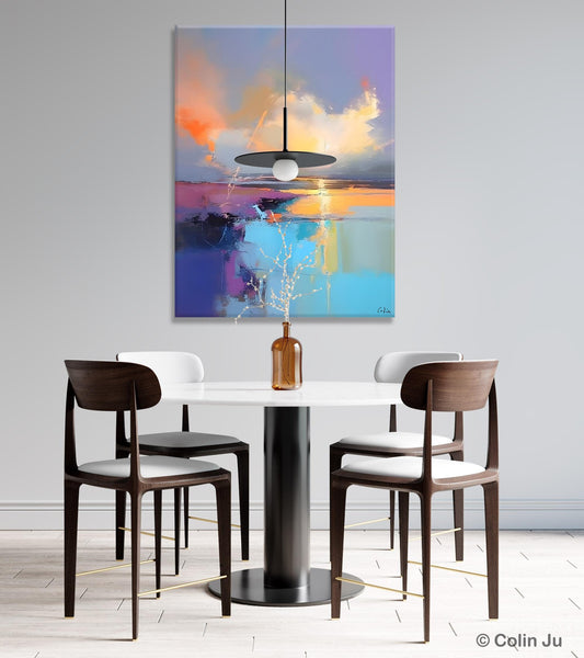 Original Landscape Paintings, Modern Paintings, Large Contemporary Wall Art, Acrylic Painting on Canvas, Extra Large Paintings for Bedroom-artworkcanvas