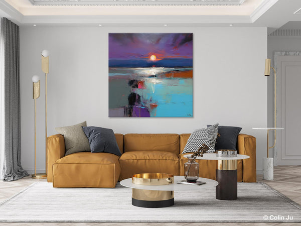 Original Canvas Wall Art Paintings, Modern Canvas Painting for Living Room, Acrylic Painting on Canvas, Landscape Abstract Paintings-artworkcanvas