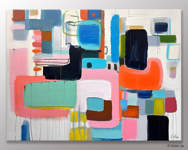 Contemporary Acrylic Paintings, Modern Wall Art Ideas for Living Room, Extra Large Canvas Paintings, Original Abstract Painting, Impasto Art-artworkcanvas