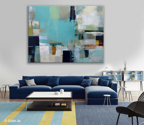 Modern Wall Art Ideas for Living Room, Extra Large Canvas Paintings, Original Abstract Painting, Impasto Art, Contemporary Acrylic Paintings-artworkcanvas