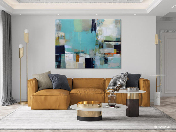 Modern Wall Art Ideas for Living Room, Extra Large Canvas Paintings, Original Abstract Painting, Impasto Art, Contemporary Acrylic Paintings-artworkcanvas