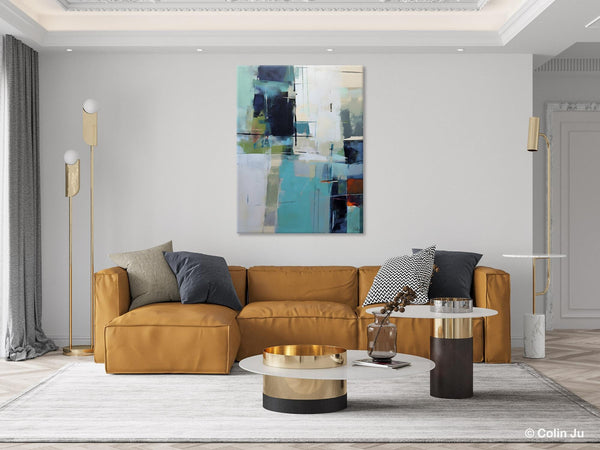 Large Contemporary Wall Art, Acrylic Painting on Canvas, Modern Paintings, Extra Large Paintings for Dining Room, Original Abstract Painting-artworkcanvas