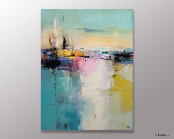 Heavy Texture Canvas Art, Abstract Paintings, Large Contemporary Wall Art, Extra Large Paintings for Living Room, Original Modern Painting-artworkcanvas