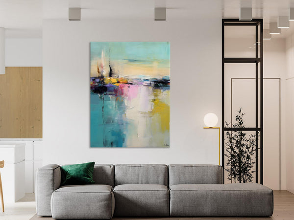 Heavy Texture Canvas Art, Abstract Paintings, Large Contemporary Wall Art, Extra Large Paintings for Living Room, Original Modern Painting-artworkcanvas