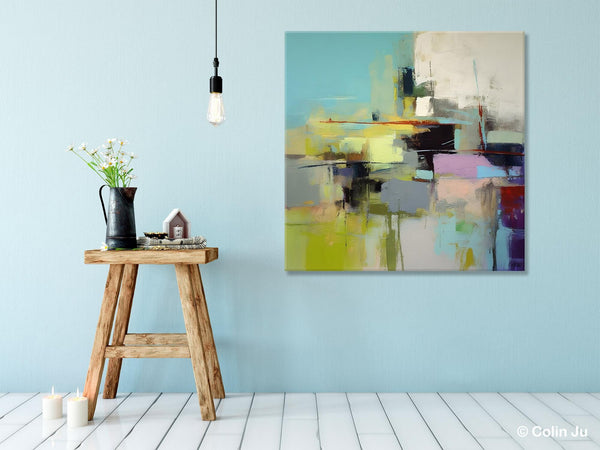 Original Modern Wall Art, Modern Canvas Paintings, Contemporary Canvas Art, Modern Acrylic Artwork, Large Abstract Painting for Bedroom-artworkcanvas