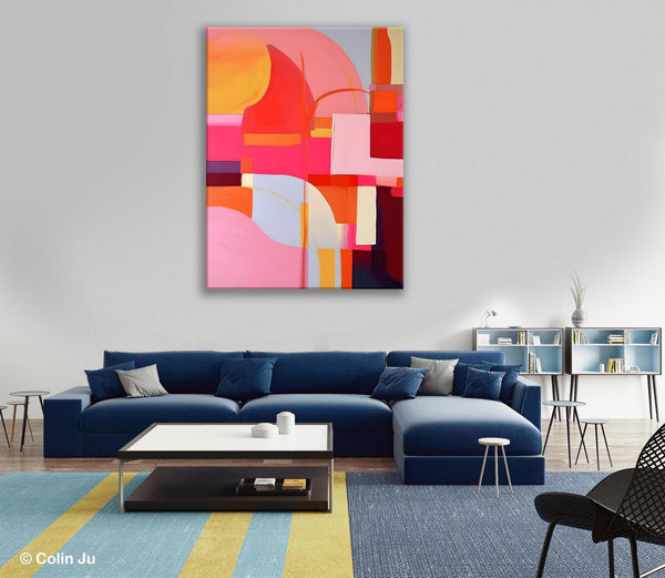 Contemporary Acrylic Painting on Canvas, Modern Wall Art Paintings, Canvas Paintings for Bedroom, Large Original Art, Buy Wall Art Online-artworkcanvas