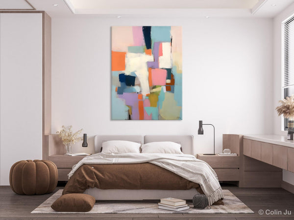 Extra Large Modern Wall Art, Acrylic Painting on Canvas, Contemporary Painting, Canvas Paintings for Dining Room, Original Abstract Painting-artworkcanvas