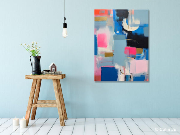 Large Painting Ideas for Living Room, Large Original Canvas Art, Contemporary Acrylic Painting on Canvas, Modern Abstract Wall Art Paintings-artworkcanvas