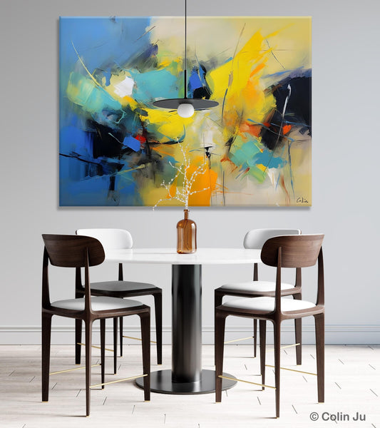 Hand Painted Canvas Art, Contemporary Acrylic Art, Oversized Canvas Paintings, Original Abstract Art, Huge Wall Art Ideas for Living Room-artworkcanvas