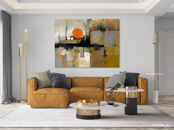 Large Wall Art Ideas for Living Room, Hand Painted Canvas Art, Oversized Canvas Paintings, Original Abstract Art, Contemporary Acrylic Art-artworkcanvas