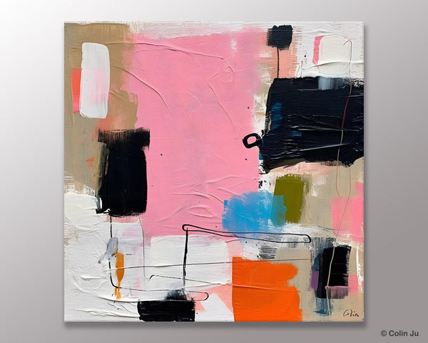 Modern Acrylic Artwork, Large Abstract Painting for Bedroom, Original Abstract Wall Art, Modern Canvas Paintings, Contemporary Canvas Art-artworkcanvas