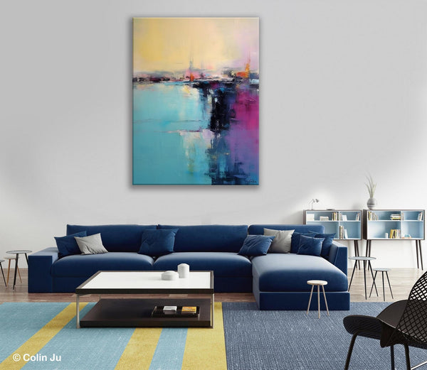 Large Original Artwork, Contemporary Acrylic Painting on Canvas, Large Wall Art Paintings for Living Room, Modern Canvas Art Paintings-artworkcanvas