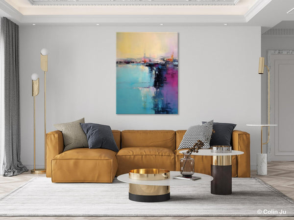 Large Original Artwork, Contemporary Acrylic Painting on Canvas, Large Wall Art Paintings for Living Room, Modern Canvas Art Paintings-artworkcanvas