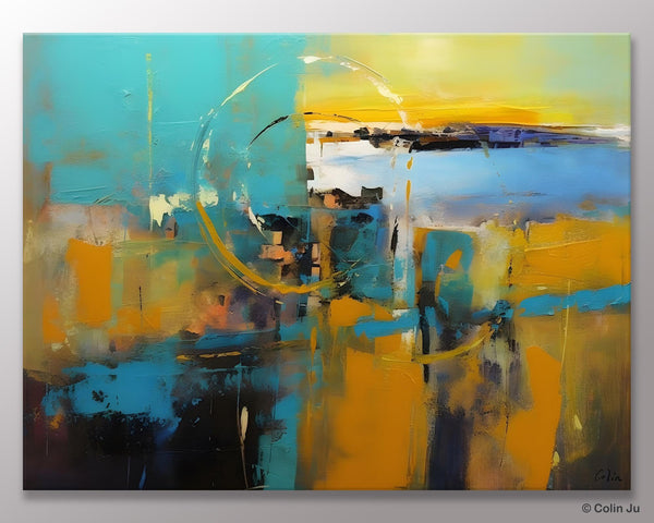 Oversized Canvas Paintings, Original Abstract Art, Hand Painted Canvas Art, Contemporary Acrylic Art, Huge Wall Art Ideas for Living Room-artworkcanvas