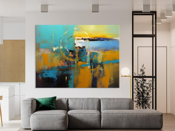 Oversized Canvas Paintings, Original Abstract Art, Hand Painted Canvas Art, Contemporary Acrylic Art, Huge Wall Art Ideas for Living Room-artworkcanvas