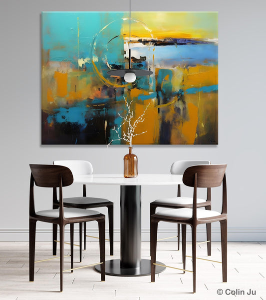 Oversized Canvas Paintings, Original Abstract Art, Hand Painted Canvas Art, Contemporary Acrylic Art, Huge Wall Art Ideas for Living Room-artworkcanvas