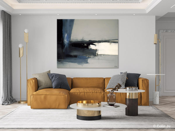 Extra Large Abstract Painting for Bedroom, Large Original Abstract Wall Art, Contemporary Acrylic Paintings, Abstract Paintings on Canvas-artworkcanvas