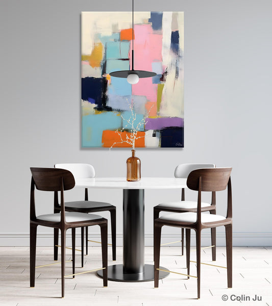 Original Canvas Art, Contemporary Acrylic Painting on Canvas, Large Wall Art Painting for Bedroom, Oversized Modern Abstract Wall Paintings-artworkcanvas